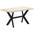 Rustika Rowe -  Dining Table 140x70x75 cm Solid Bleached Mango Wood